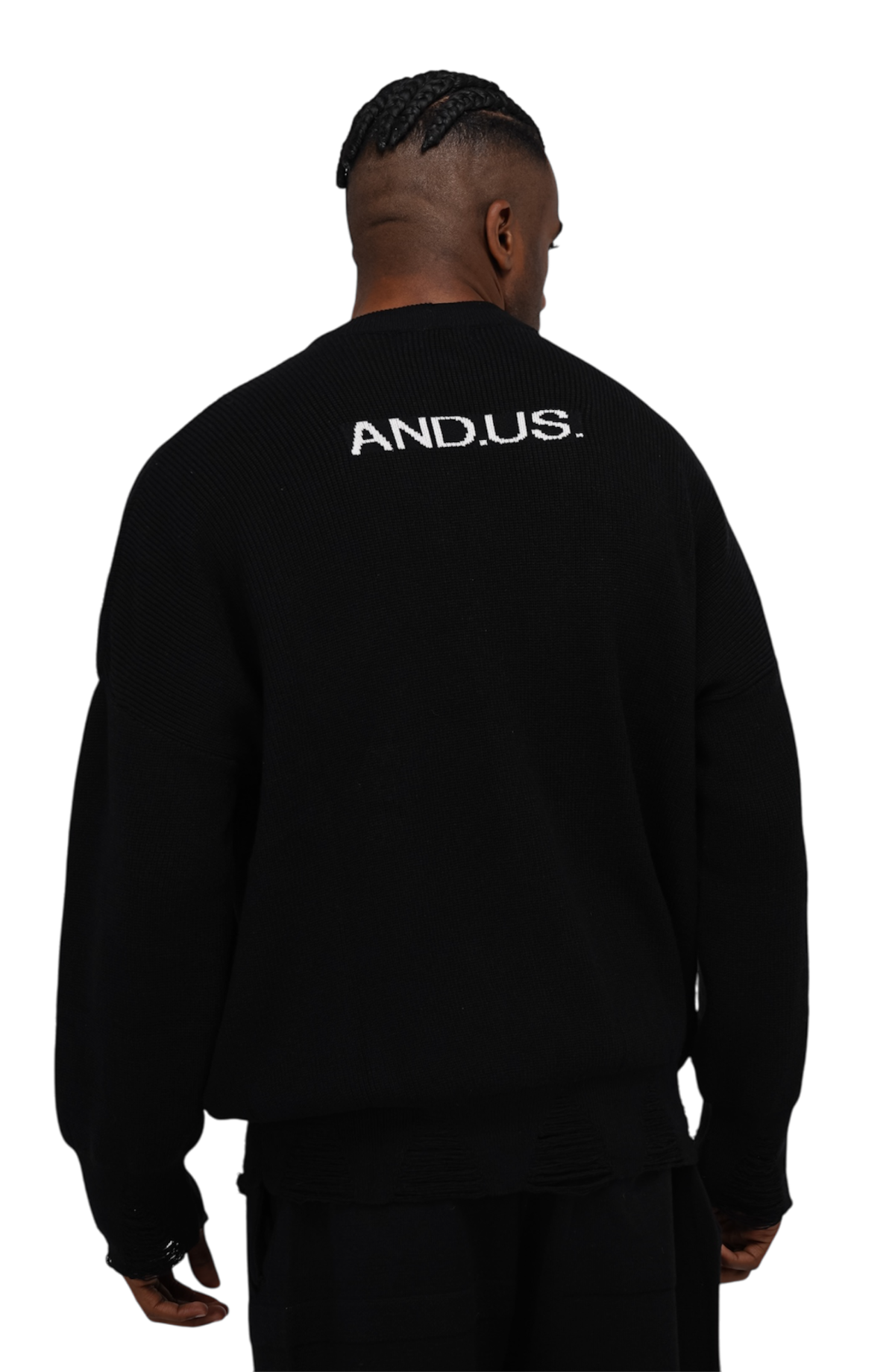 Knitted Sweater (Black)
