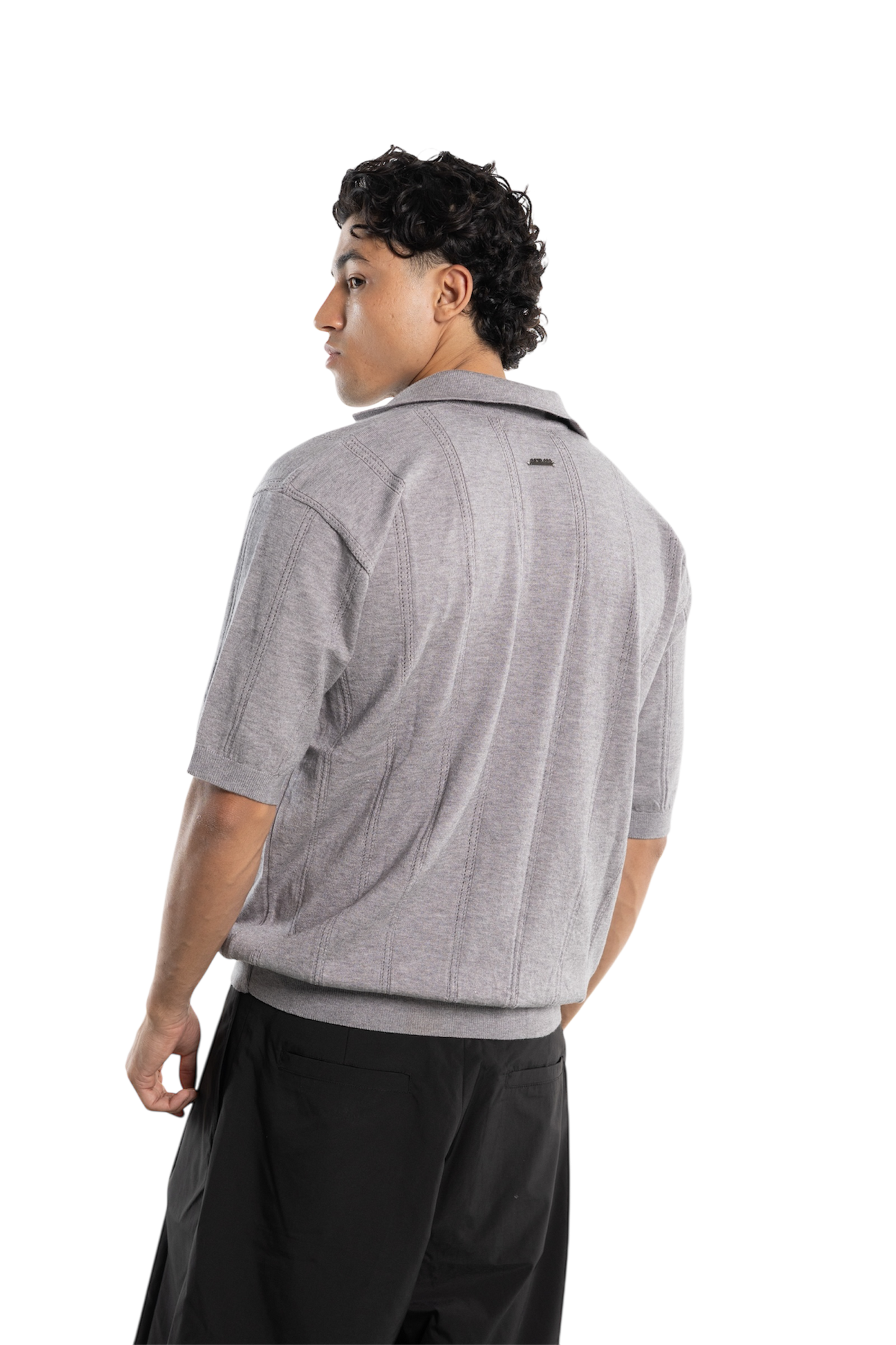 .Polo Shirt. (Grey)