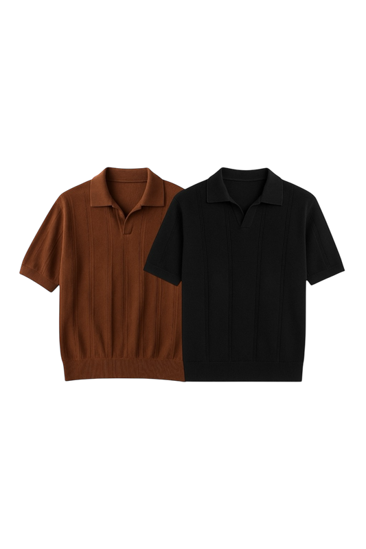 .Basic Black x Brown Bundle.