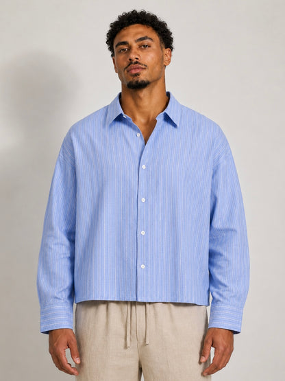 Stripped Linen Shirt
