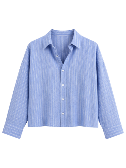 Stripped Linen Shirt