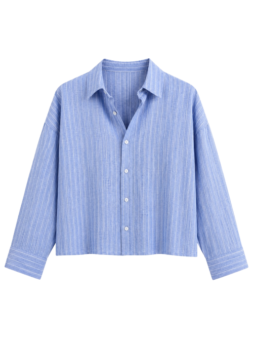 Stripped Linen Shirt