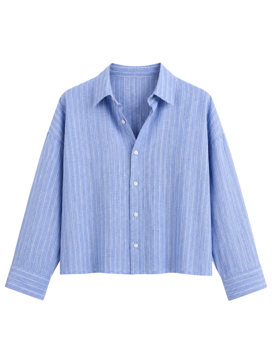 Stripped Linen Shirt