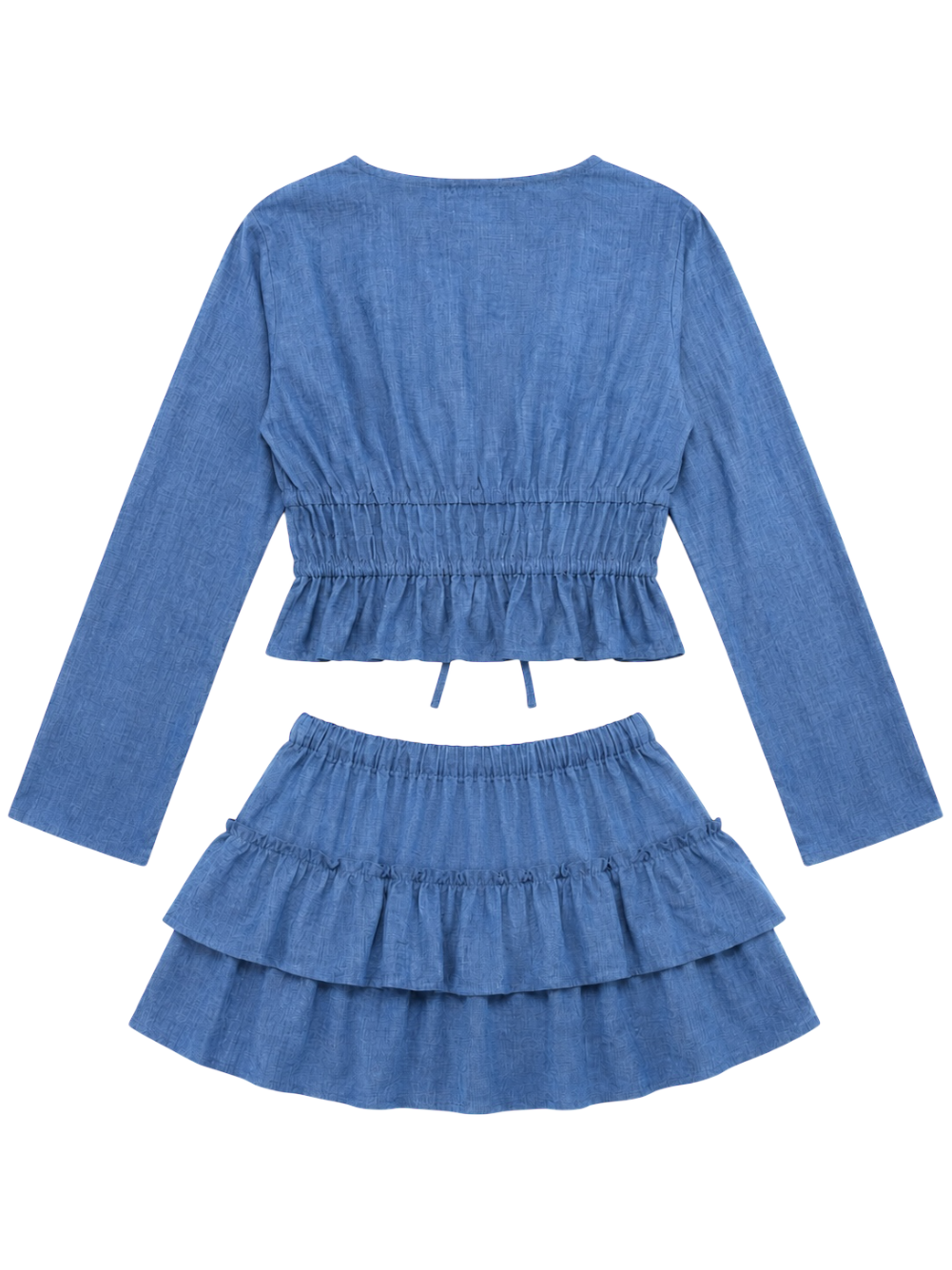 Indigo Linen Set
