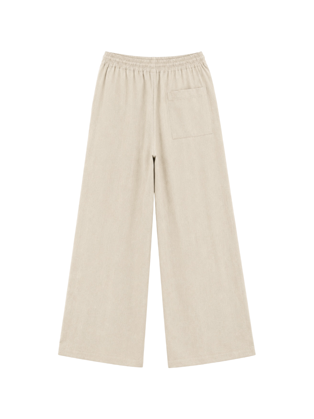 Beige Linen Pants