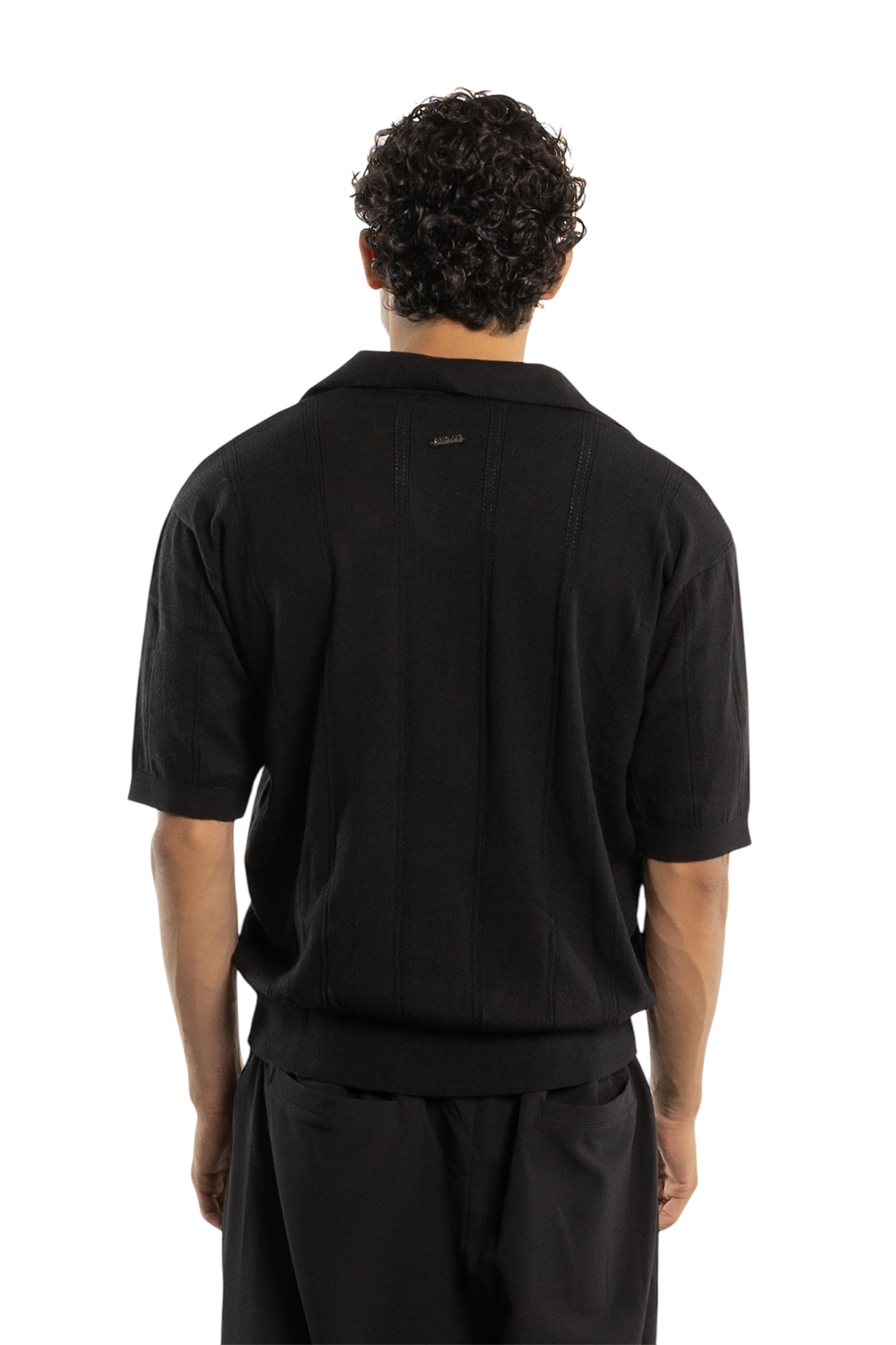 .Polo Shirt. (Black)