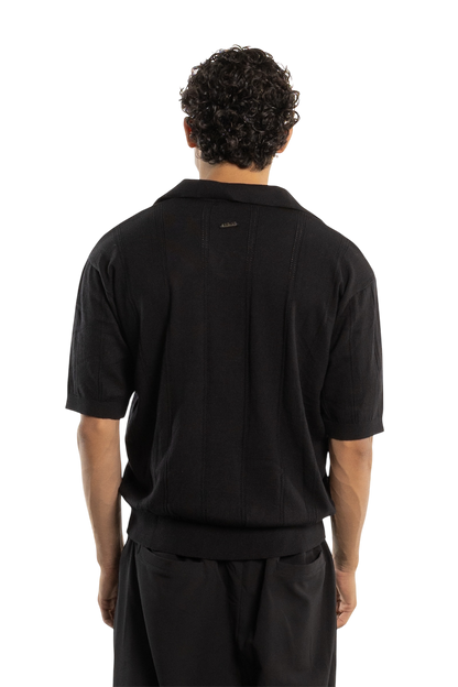 .Polo Shirt. (Black)