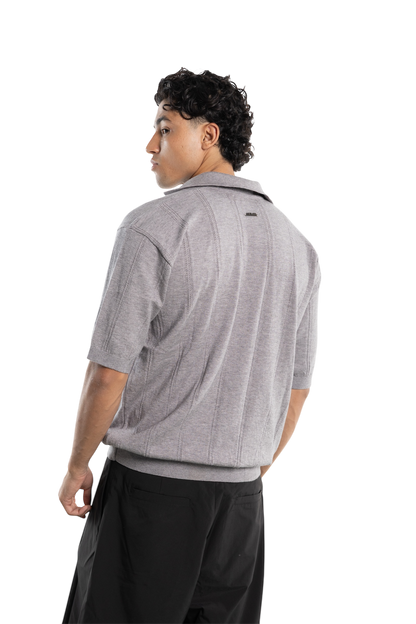 .Polo Shirt. (Grey)