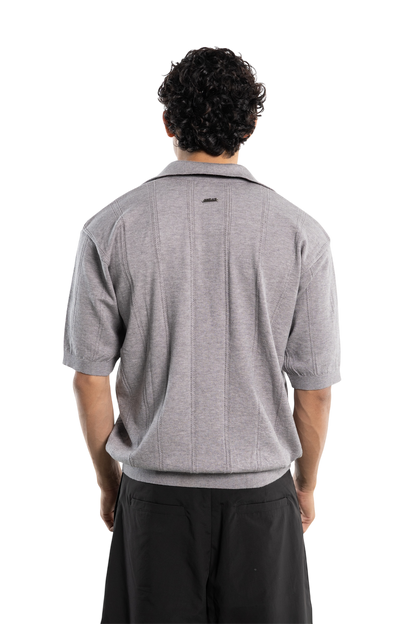 .Polo Shirt. (Grey)