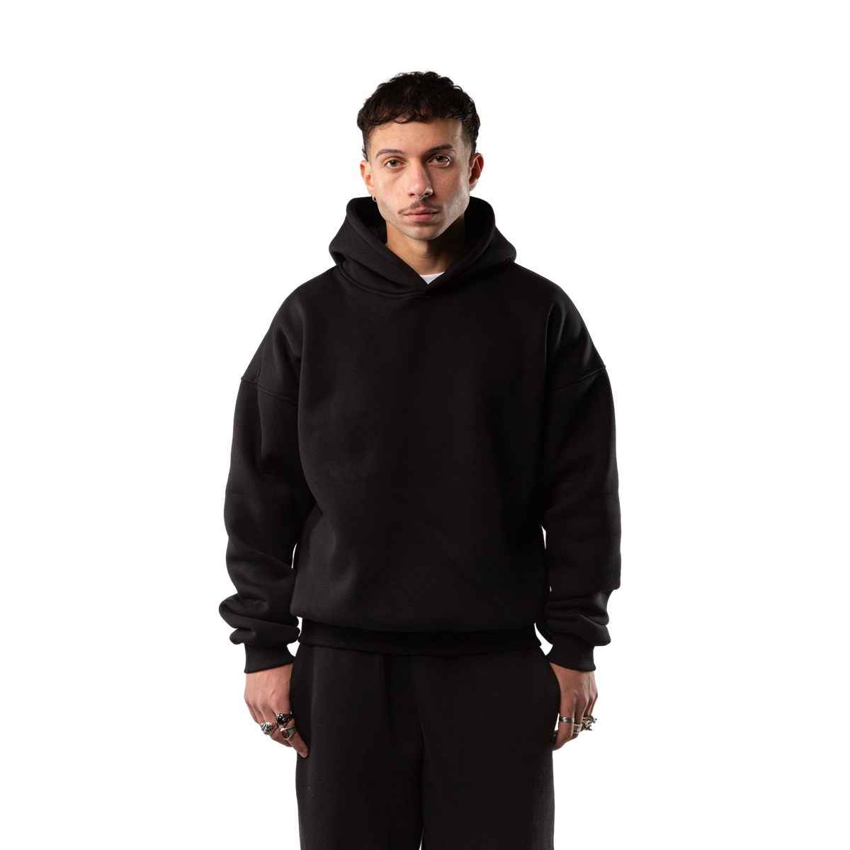 Hooded Sweat (Black)