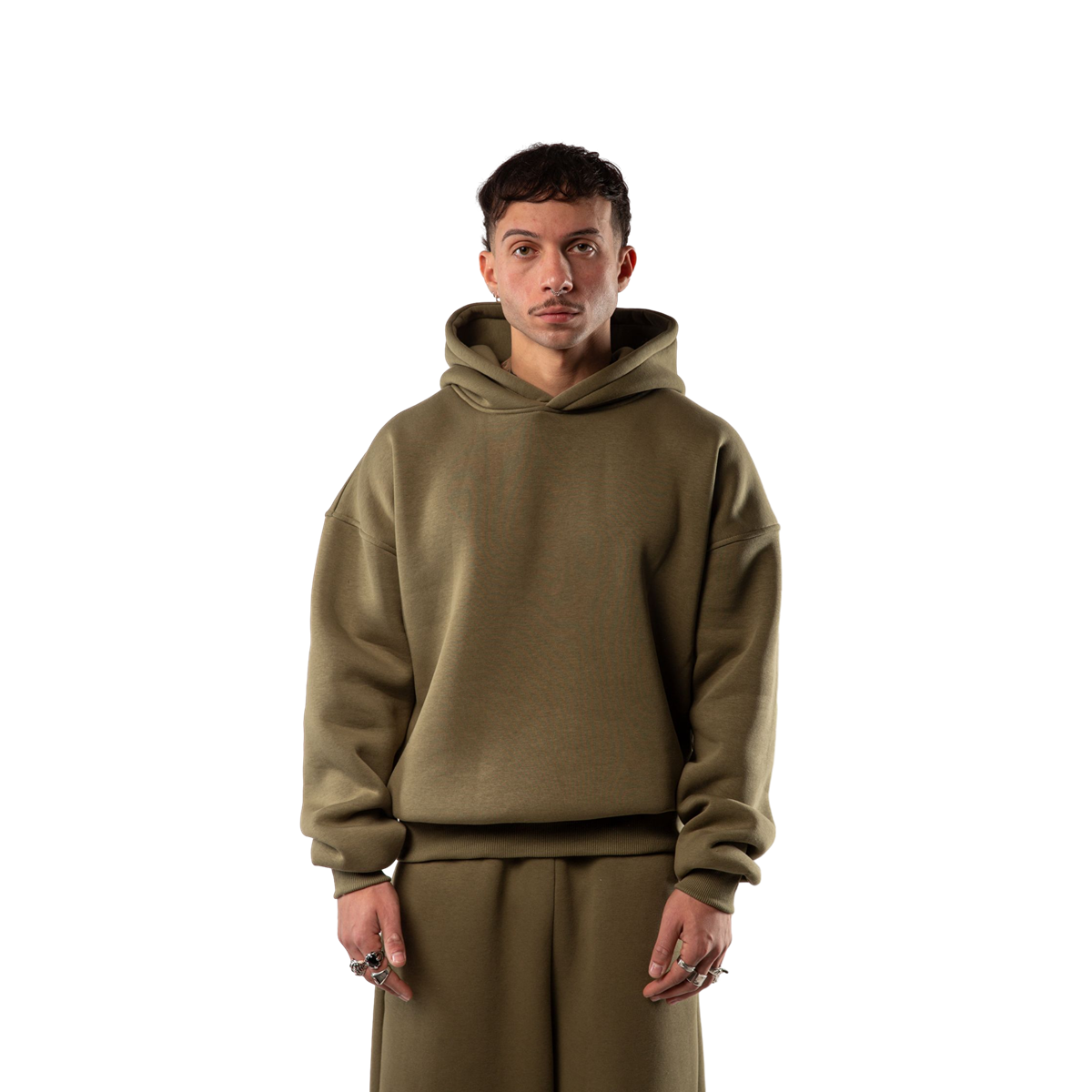 Hooded Sweat (Olive)